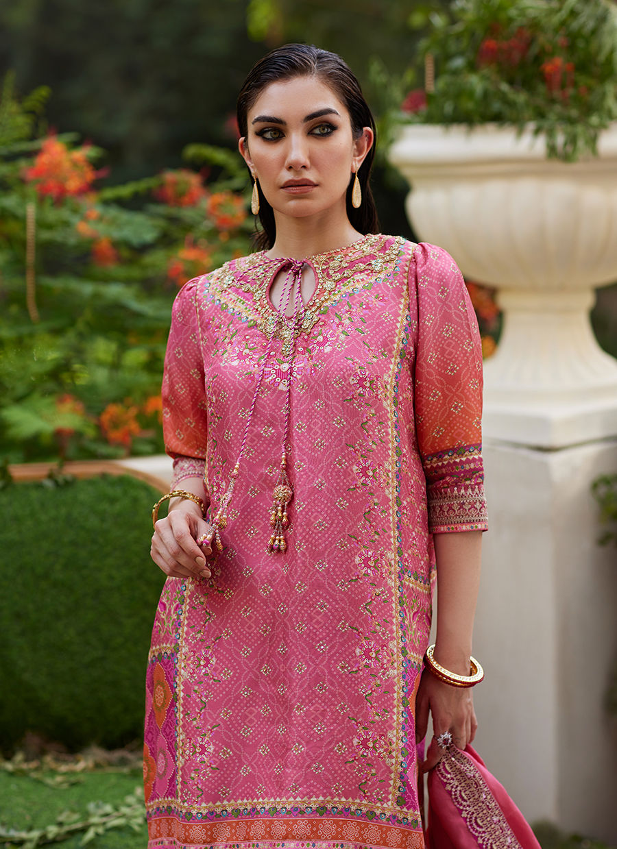Abila Shirt And Dupatta (3PC) - second image