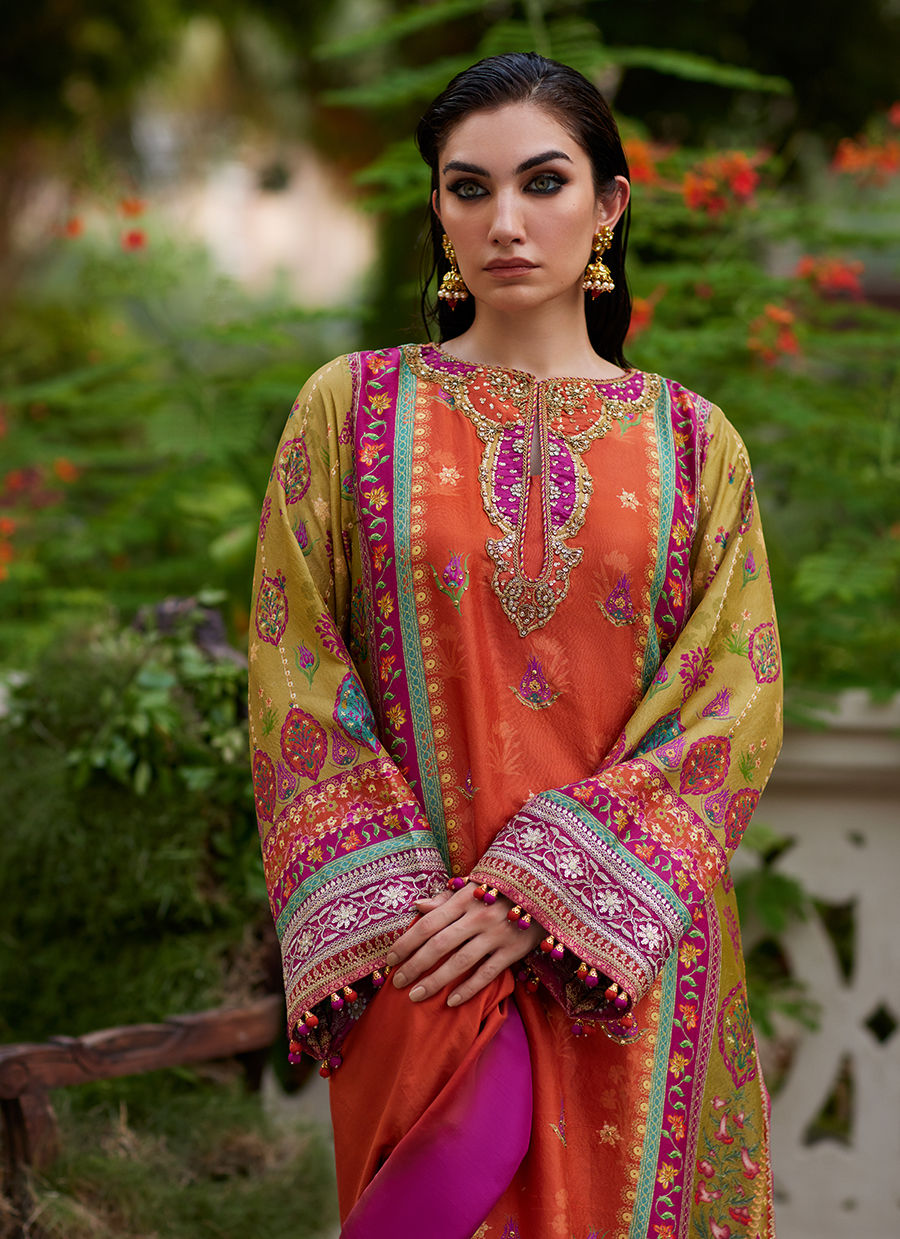 Aifa Shirt And Dupatta (3PC) - second image