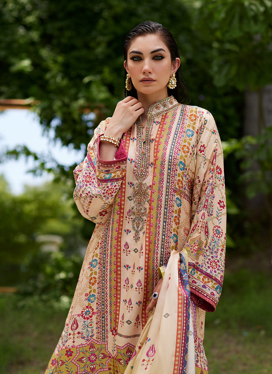 Delkash Shirt And Dupatta (3PC) - second image