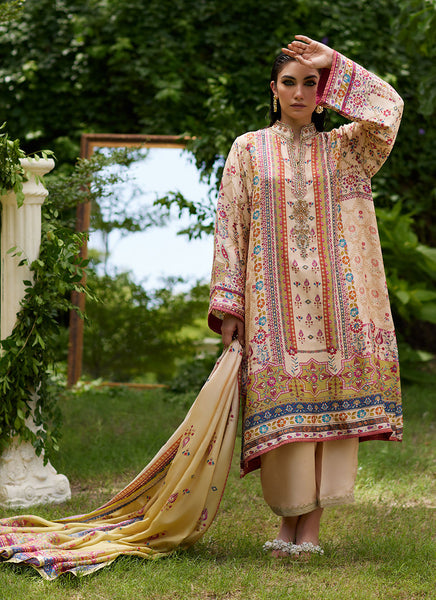 Delkash Shirt And Dupatta (3PC)