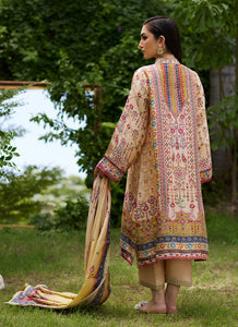 FARAH TALIB AZIZ - Delkash Shirt And Dupatta (3PC)