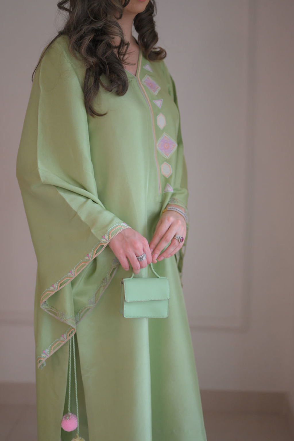 UZMA AFSHEEN LUXURY PRET'24- JADE JOURNEY - second image