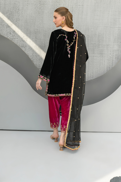 VELVET VELOUR'24- BLACK CHERRY (3PC)