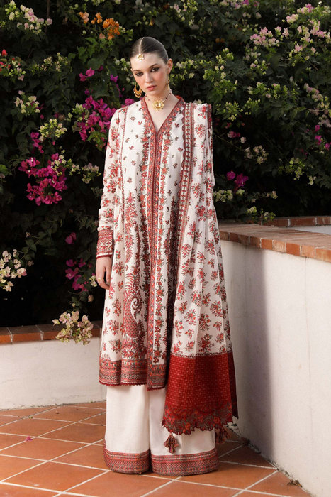 HUSSAIN REHAR ZAIBA EID STITCHED LAWN '24 - SAFAID