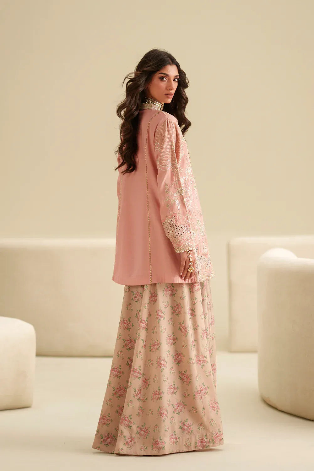 Women Boutique SS'26 Drop III - Embroidered Suit | E1081/104/315 - second image