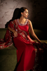 SHAZIA RAUF KHAN FORMAL LATE CHECKOUT- CRIMSON