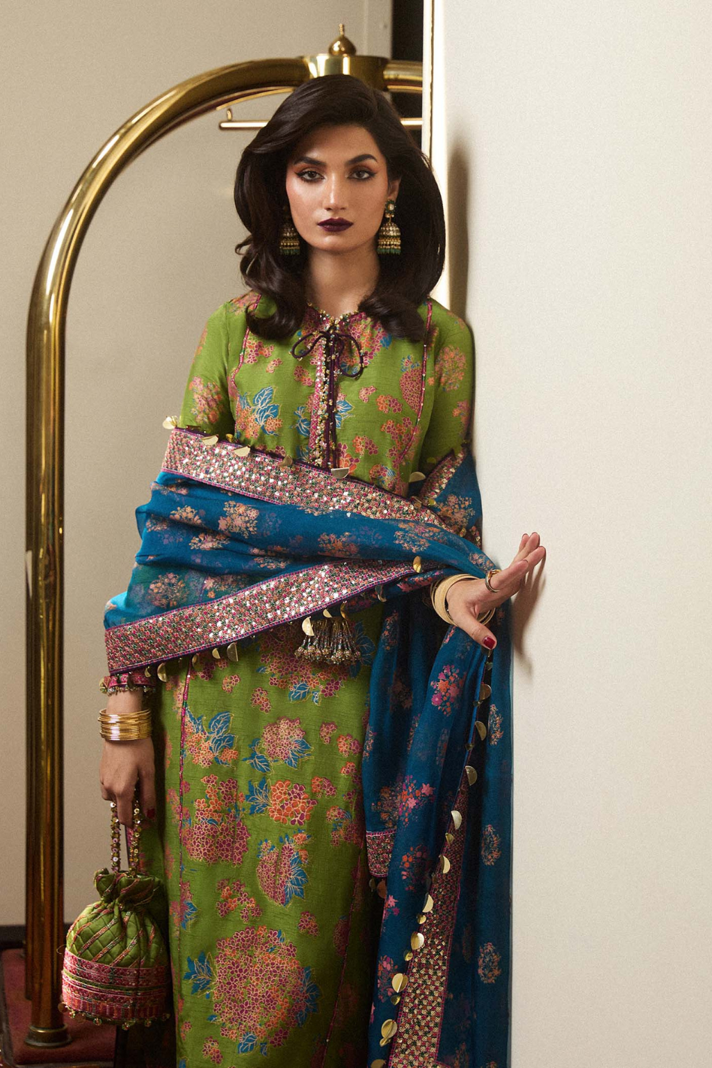 HUSSAIN REHAR LUXURY PRET SS/24- ANABI - second image