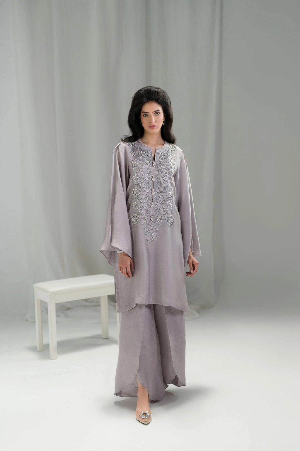 AMMARA KHAN SETA'24- STATEMENT LUXE VIOLET (D-10)