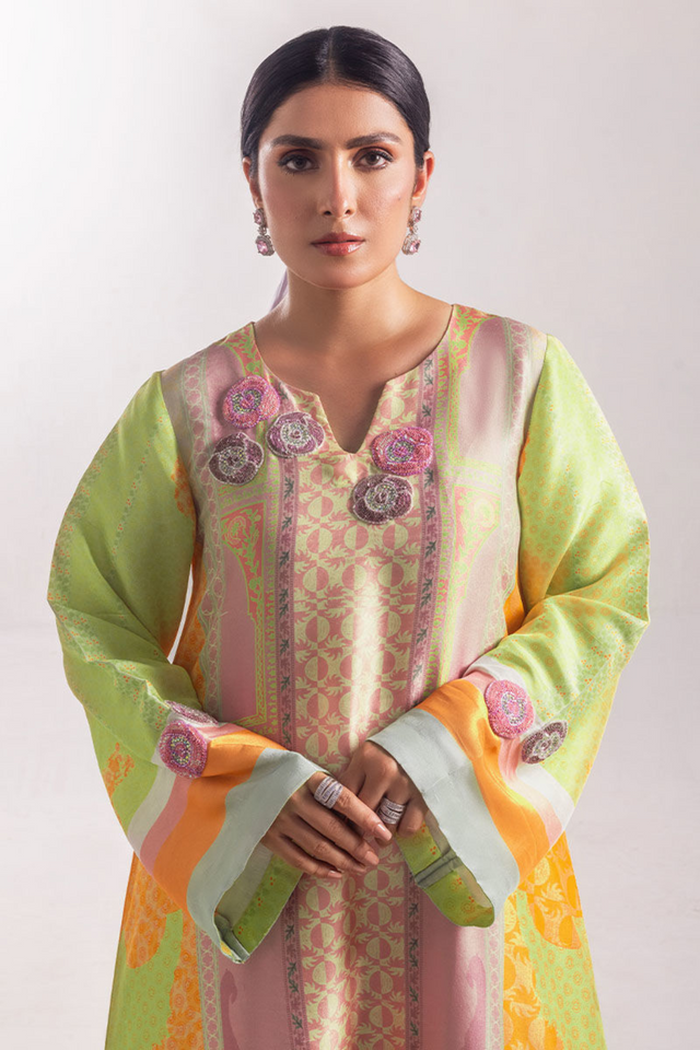 ANSAB JAHANGIR AYEZA  LUXURY SILKS'24- AELIA  (3PC)