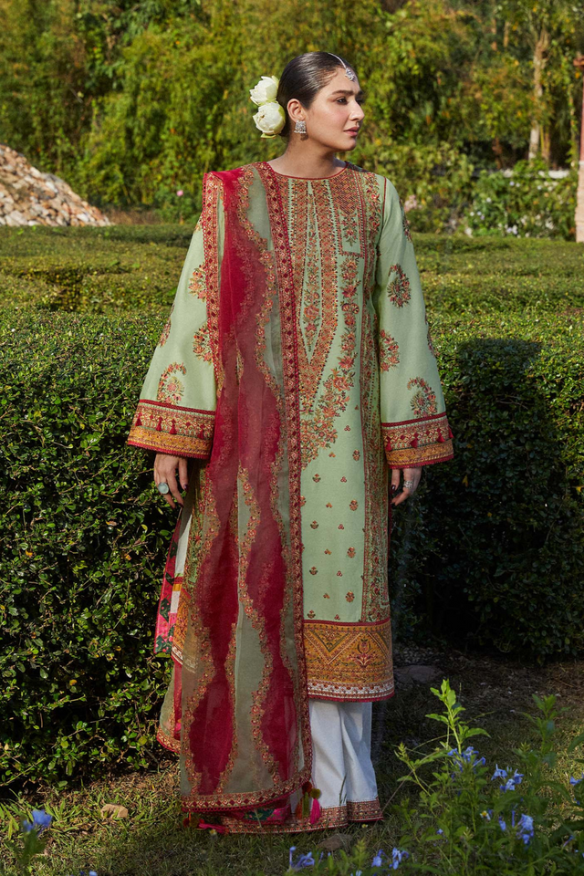 HUSSAIN REHAR ZAIBA EID STITCHED LAWN '24 - GUL BAHAR