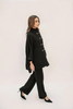 Sabiha Black Textured Suit