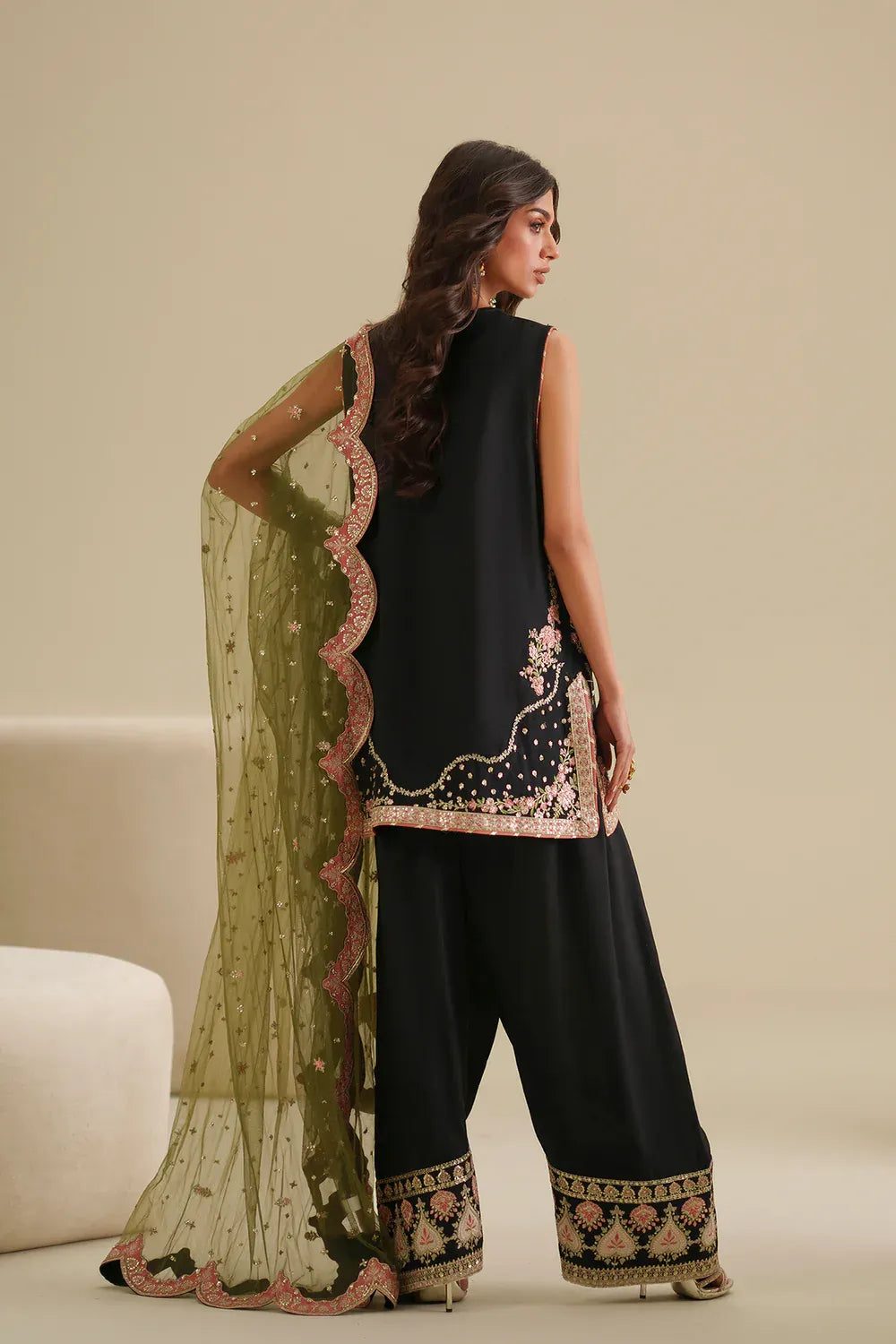Women Boutique SS'26 Drop III - Embroidered Suit | E1057/104/902 - second image