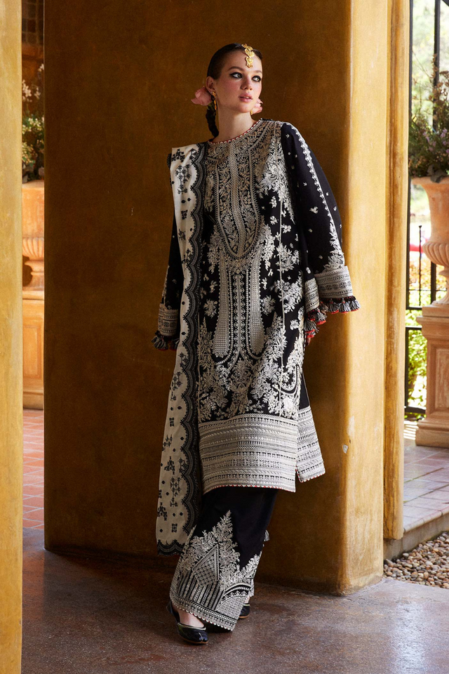 HUSSAIN REHAR ZAIBA EID STITCHED LAWN '24 - SHAMS