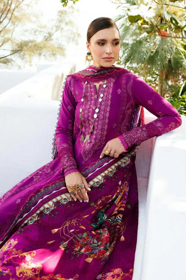 KANWAL MALIK MAYAL UNSTITCHED LAWN'24- SAMAR