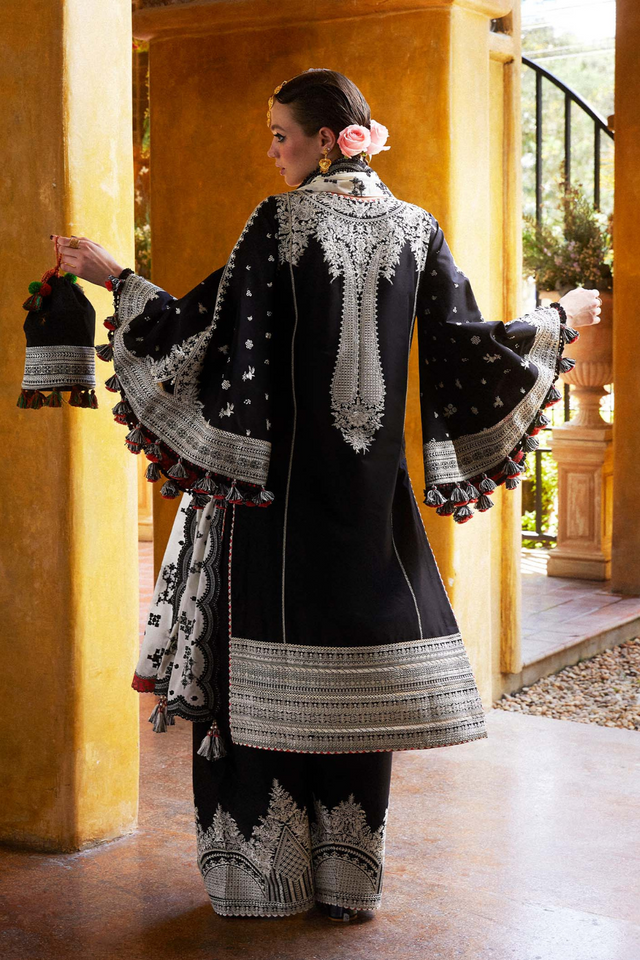 HUSSAIN REHAR ZAIBA EID STITCHED LAWN '24 - SHAMS