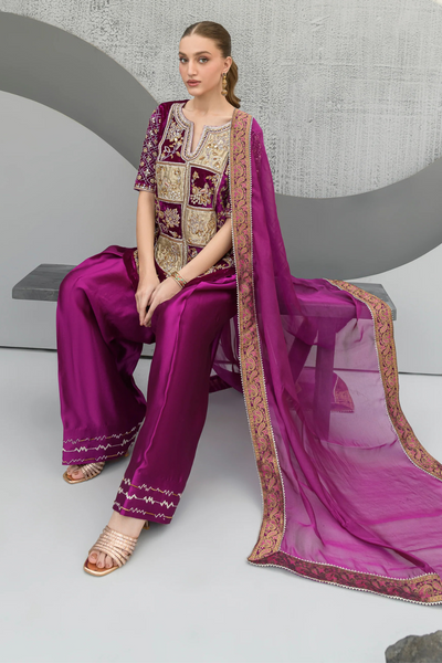 VELVET VELOUR'24- SCARLET (3PC)