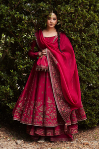 HUSSAIN REHAR ZAIBA EID STITCHED LAWN '24 - ZAHRAA