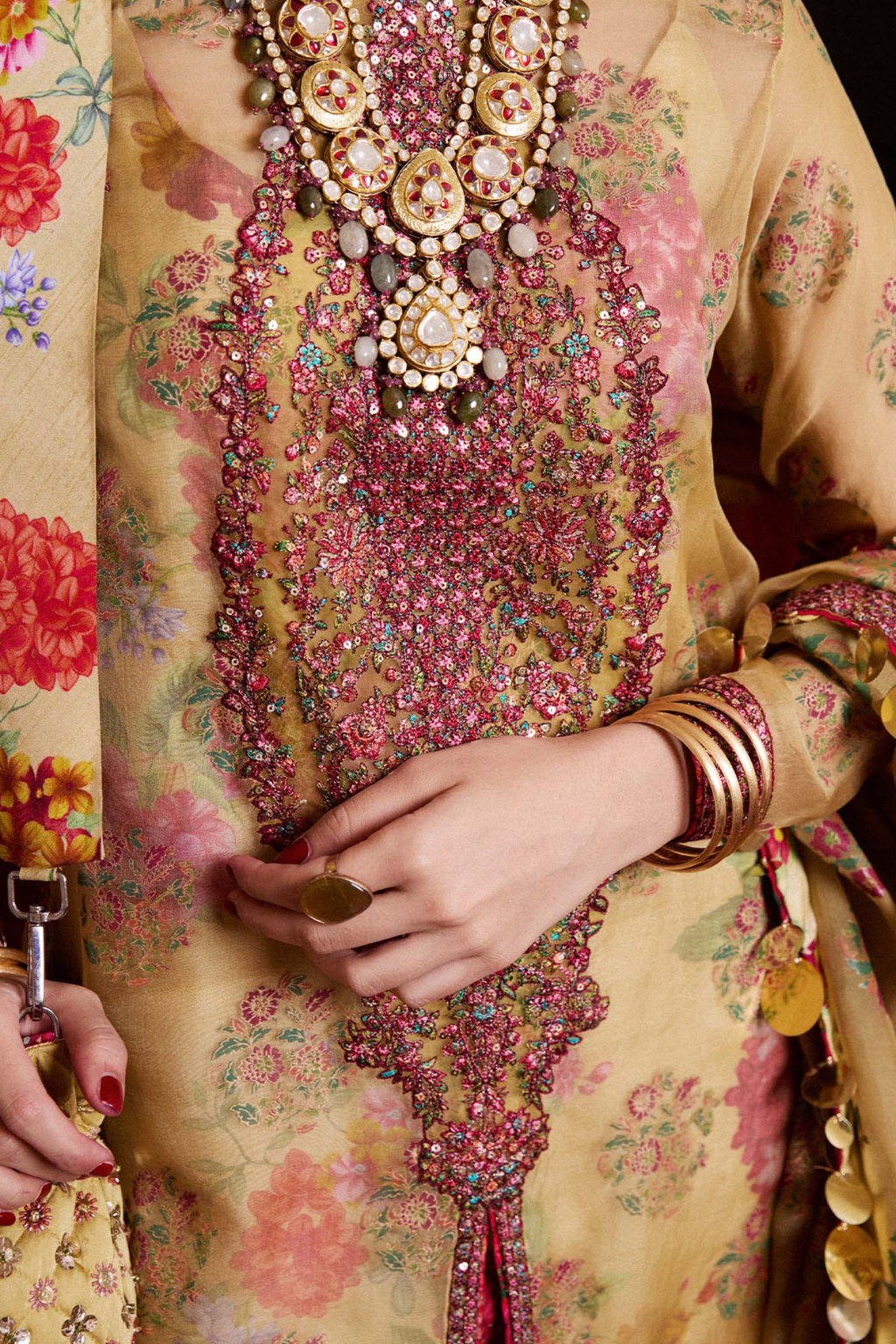 HUSSAIN REHAR LUXURY PRET SS/24- SEAGH - second image