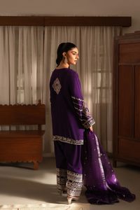 AMMARA KHAN RONAQ'25- Luxe Kurta Shalwar Set (D-08)