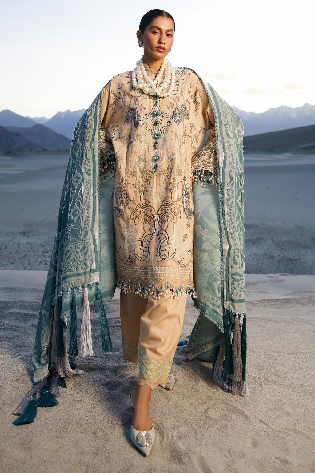 SANA SAFINAZ WINTER LUXURY'24- S241-005B-3CP