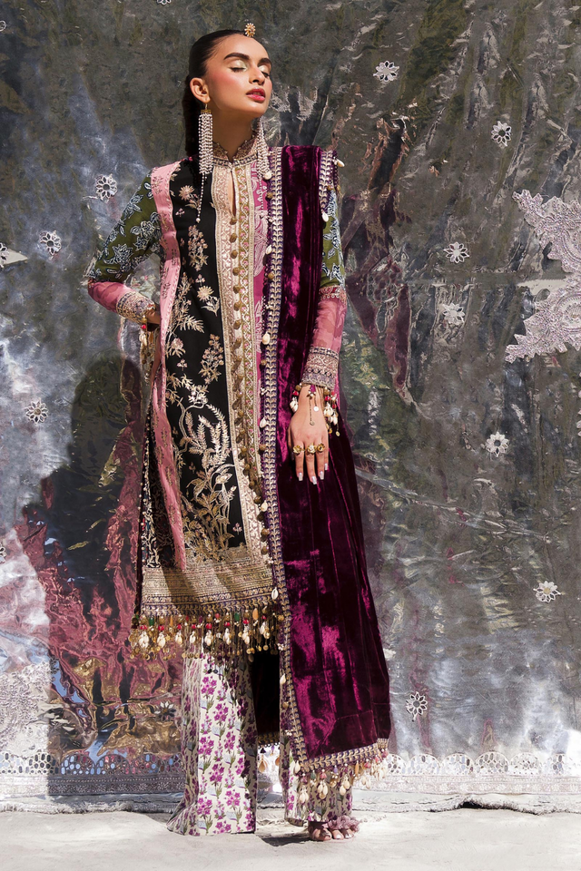 SANA SAFINAZ WINTER LUXURY'24- S241-006A-3CP