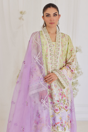 FARAH TALIB AZIZ TARA EID LUXE'24- RENATA SHIRT AND DUPATTA (3pc)