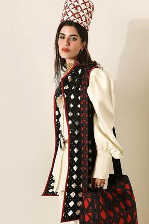 SHAH RTW'24- Ebony Jacket (SRW-17)