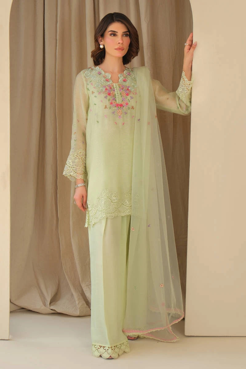 June Bloom '25 - Mint June With Dupatta And Shalwar - second image