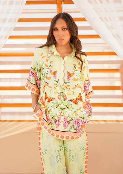 TiyaDrop 2- Neri Tea Green Co-Ord Sets