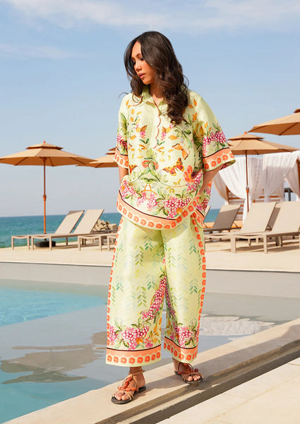 TiyaDrop 2- Neri Tea Green Co-Ord Sets