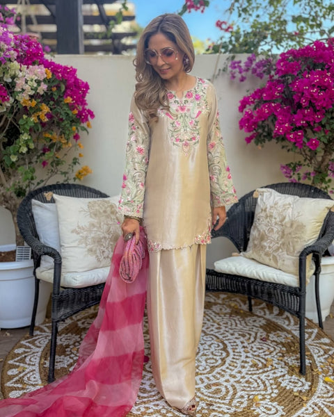 Saher & Benish
Luxe Edit '25 - Beige Pink Set