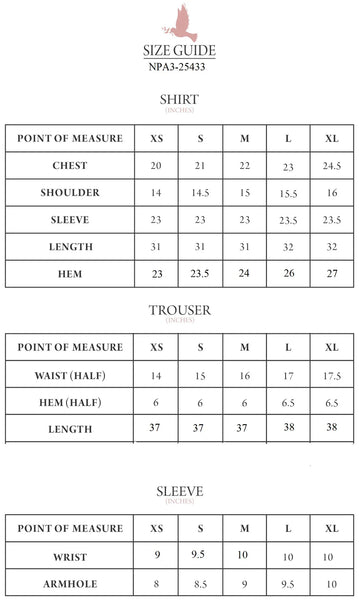 Staycation '25 - BLACK LUXURY PRINTED 2PCS SET (NPA2-25309)