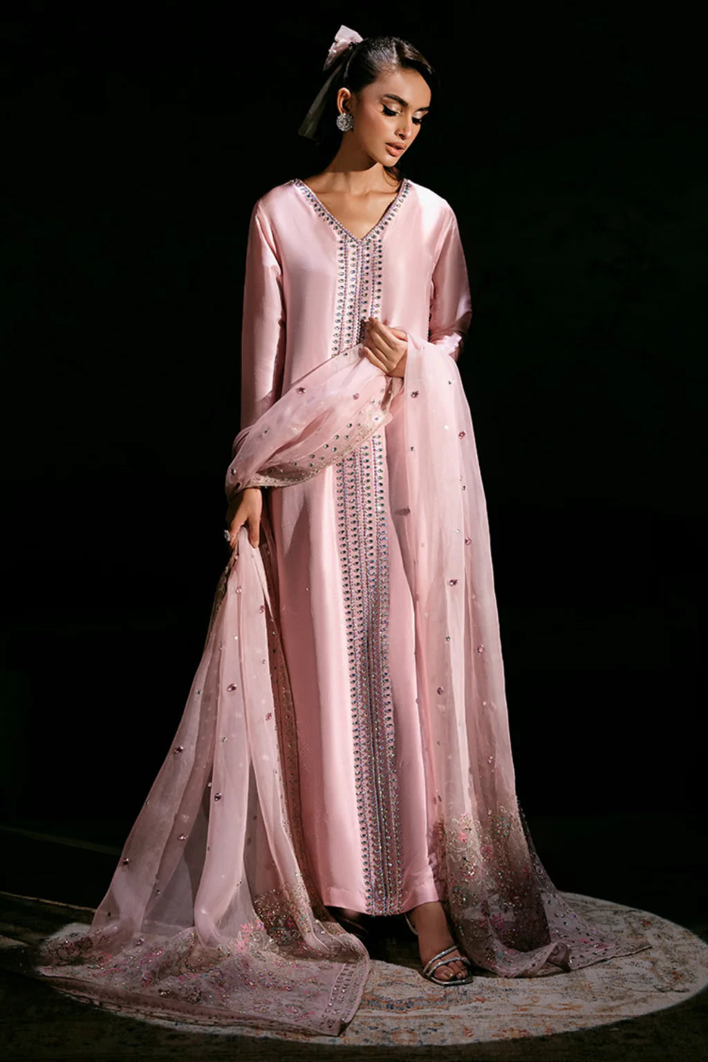 Shazia Rauf Khan Formal Late Checkout- Belle Rose