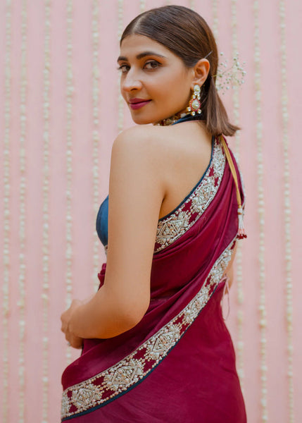 Saree '25 - Celestial Teal