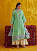 Mayna Festive Prints '25 - Arina Aqua Shirt And Dupatta