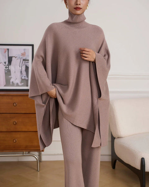New In '25 - Classic Lily Taupe Knit Set