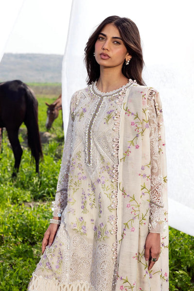 Luxury Lawn '26 - Unstitched Luxury Lawn Woven Net Suit | L261-005-CV