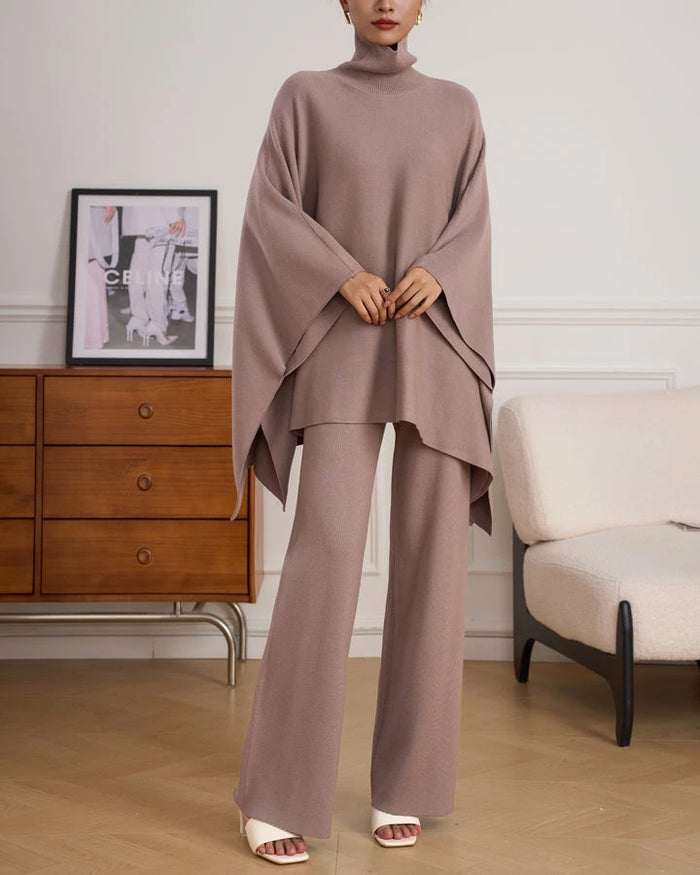 New In '25 - Classic Lily Taupe Knit Set