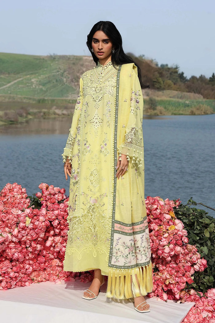 Luxury Lawn '26 - Unstitched Luxury Lawn Suit | L261-003-CV