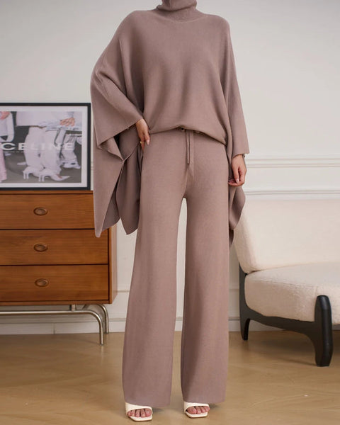New In '25 - Classic Lily Taupe Knit Set