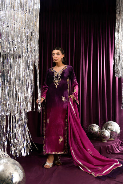 Mara Velvet Luxe '25 - Berry