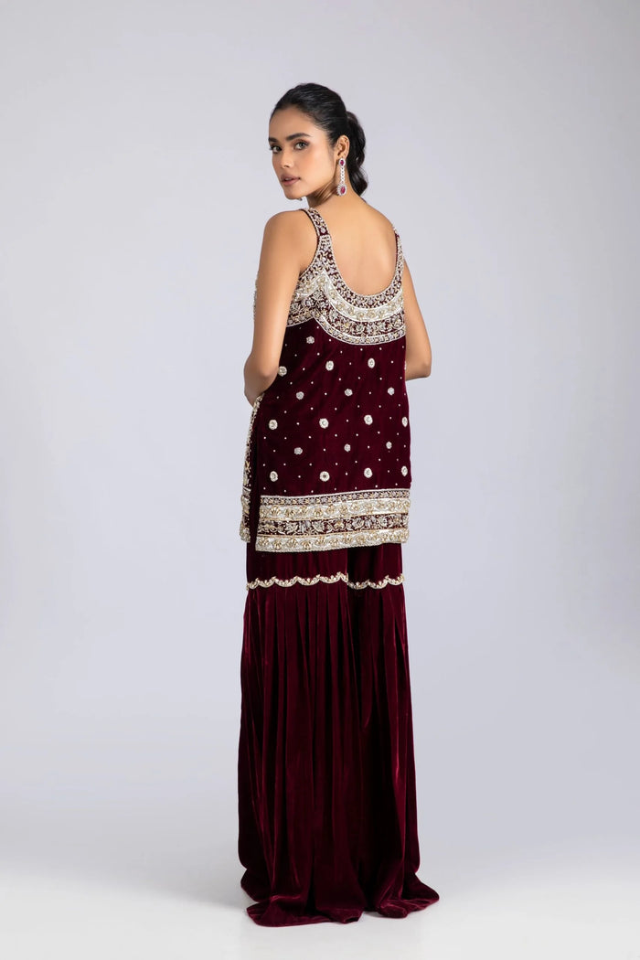 Velvet '25 - 16012-Maroon - second image