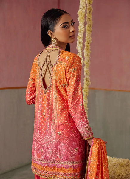 Mayna Festive Prints '25 - Ananya Ombre Shirt And Dupatta