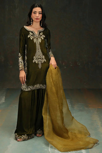 Velvet Eclipse '25 - Zeenat Shirt, Pants And Dupatta