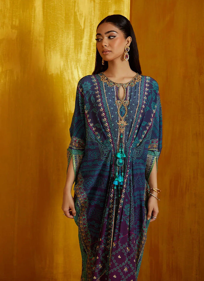 Mayna Festive Prints '25 - Peridot Ombre Kaftan