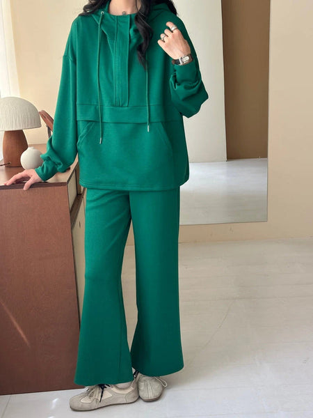 New In '25 - Lyla Modal Blend Suit Green