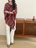 New In '25 - Kai Zig Zag Chevron Knitted Cape