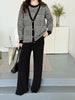 New In '25 - Zuzu Three Piece Chequered Knit Suit