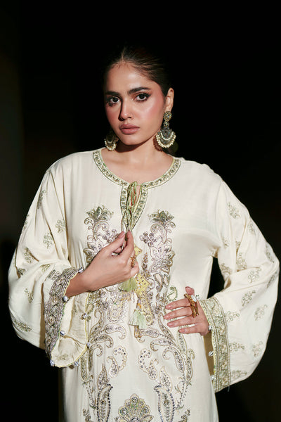 Boutique SS Drop I '26 - Embroidered Kaftan | E1002/104/005