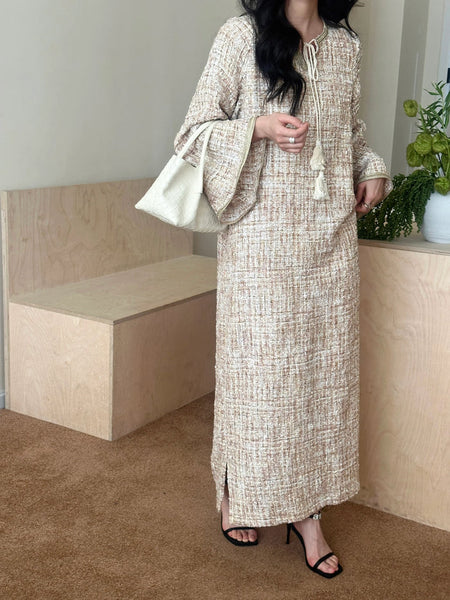 New In '25 - Zozo Tweed Dress